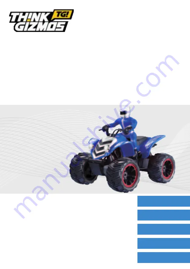 THINK GIZMOS TG935 SPEED MASTER QUAD BIKE V2 Скачать руководство пользователя страница 10