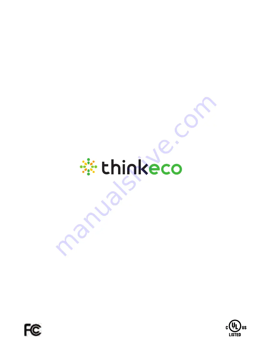 ThinkEco modlet smartAC Скачать руководство пользователя страница 12