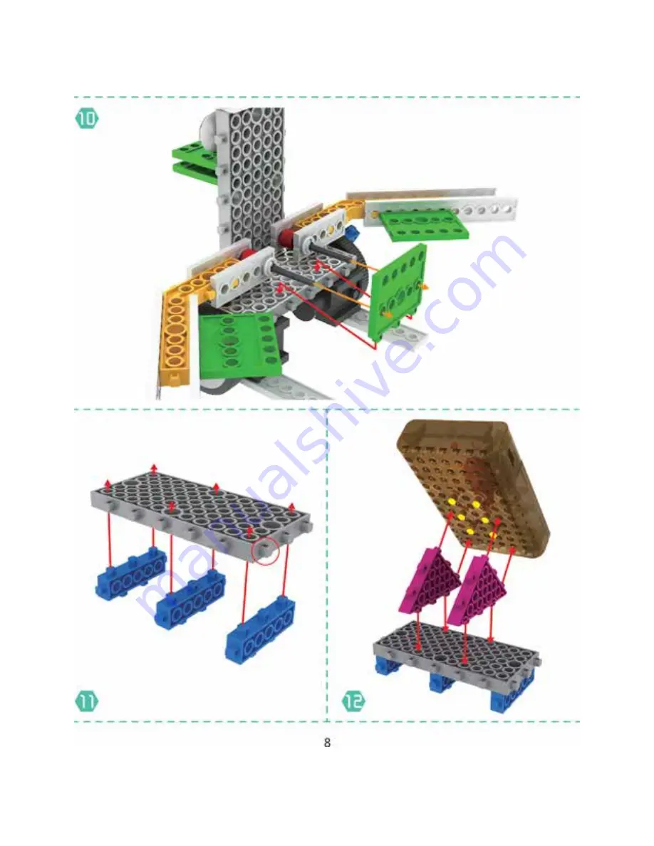 ThinkGizmos TG632 Ingenious Machines Assembly Manual Download Page 8