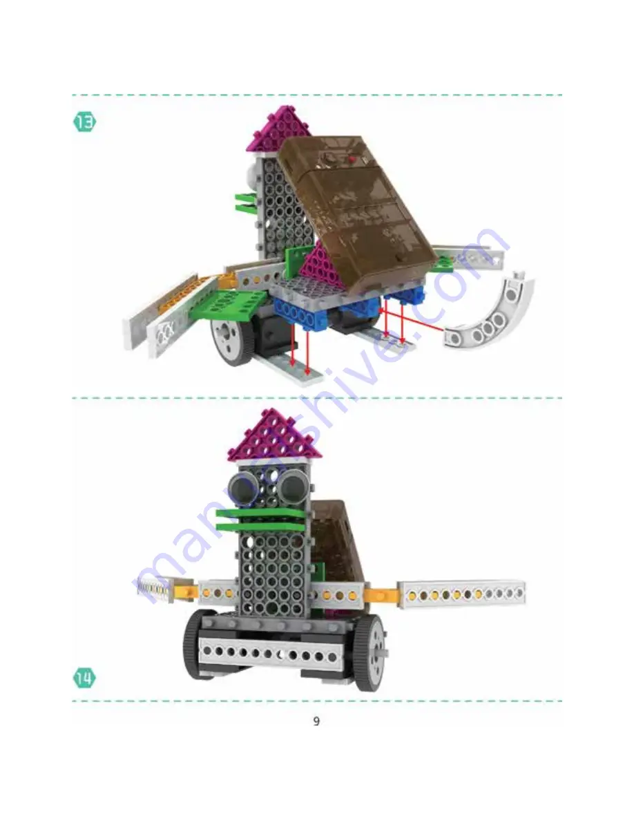 ThinkGizmos TG632 Ingenious Machines Assembly Manual Download Page 9