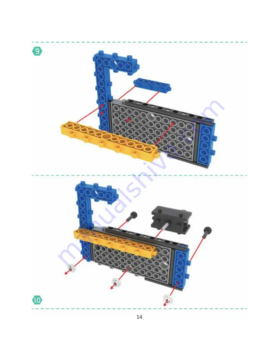 ThinkGizmos TG632 Ingenious Machines Assembly Manual Download Page 14