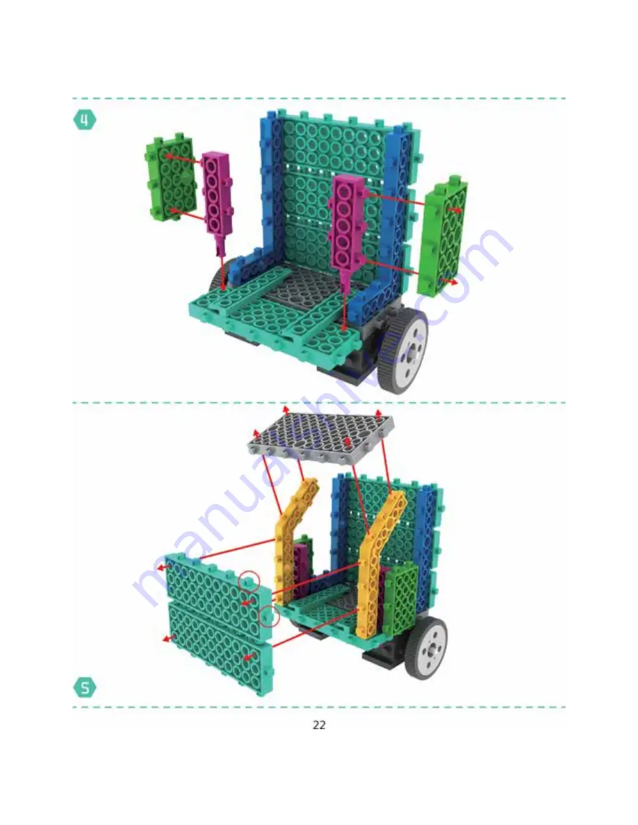 ThinkGizmos TG632 Ingenious Machines Assembly Manual Download Page 22