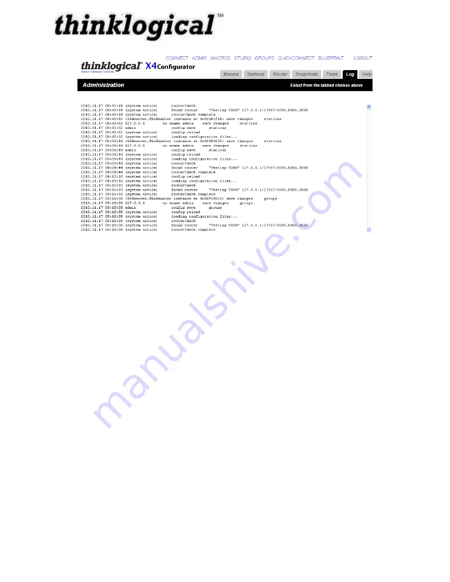 Thinklogical HDX576 Скачать руководство пользователя страница 68