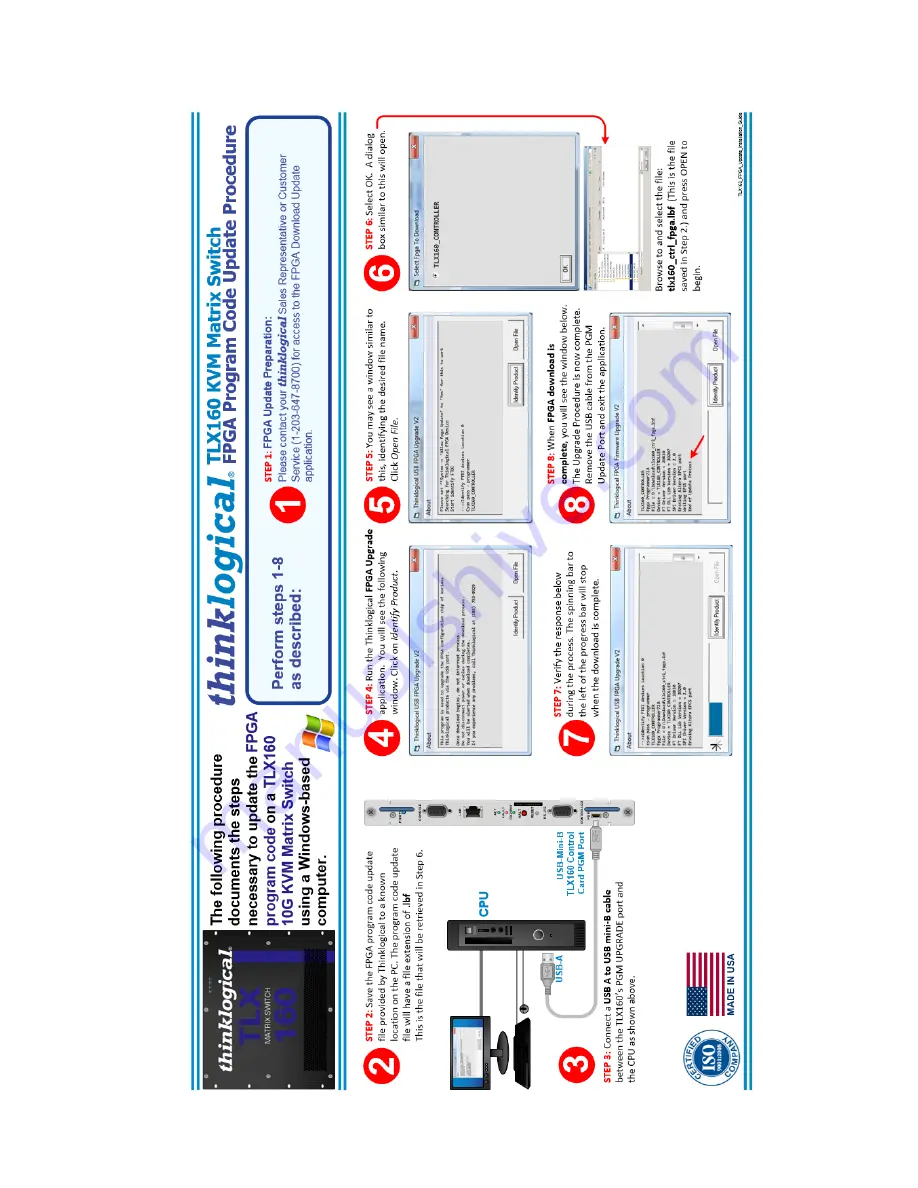 Thinklogical TLX160 Product Manual Download Page 39