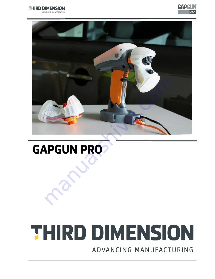 Third Dimension GapGun Pro Operator'S Manual Download Page 3