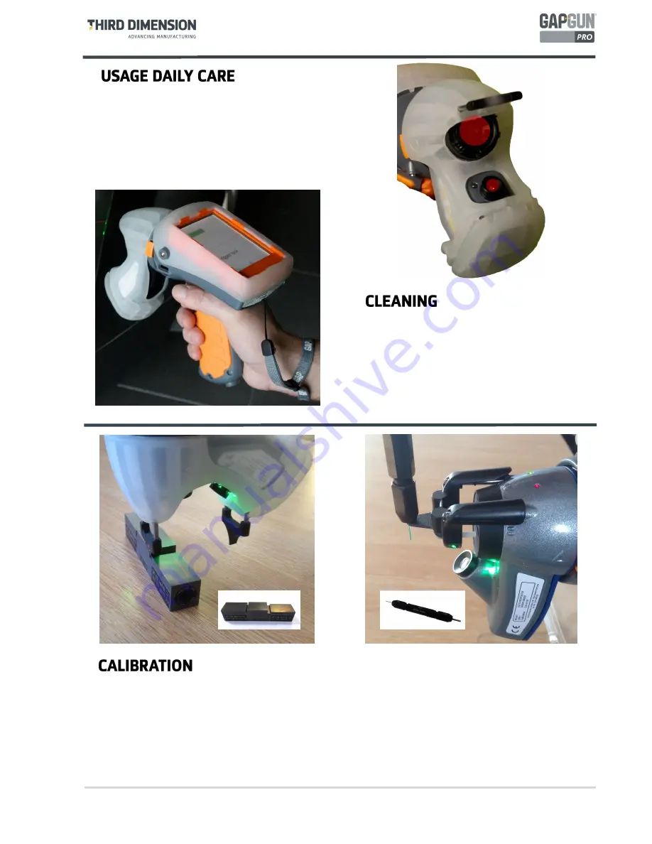 Third Dimension GapGun Pro Operator'S Manual Download Page 7