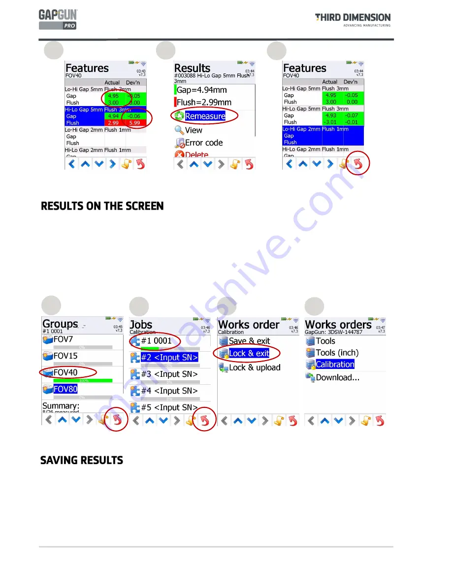 Third Dimension GapGun Pro Operator'S Manual Download Page 12