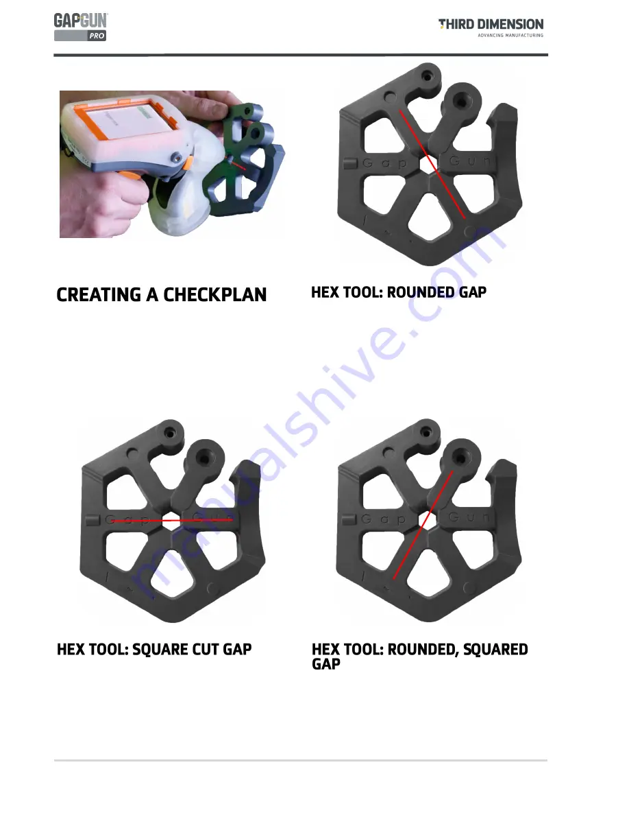 Third Dimension GapGun Pro Operator'S Manual Download Page 16