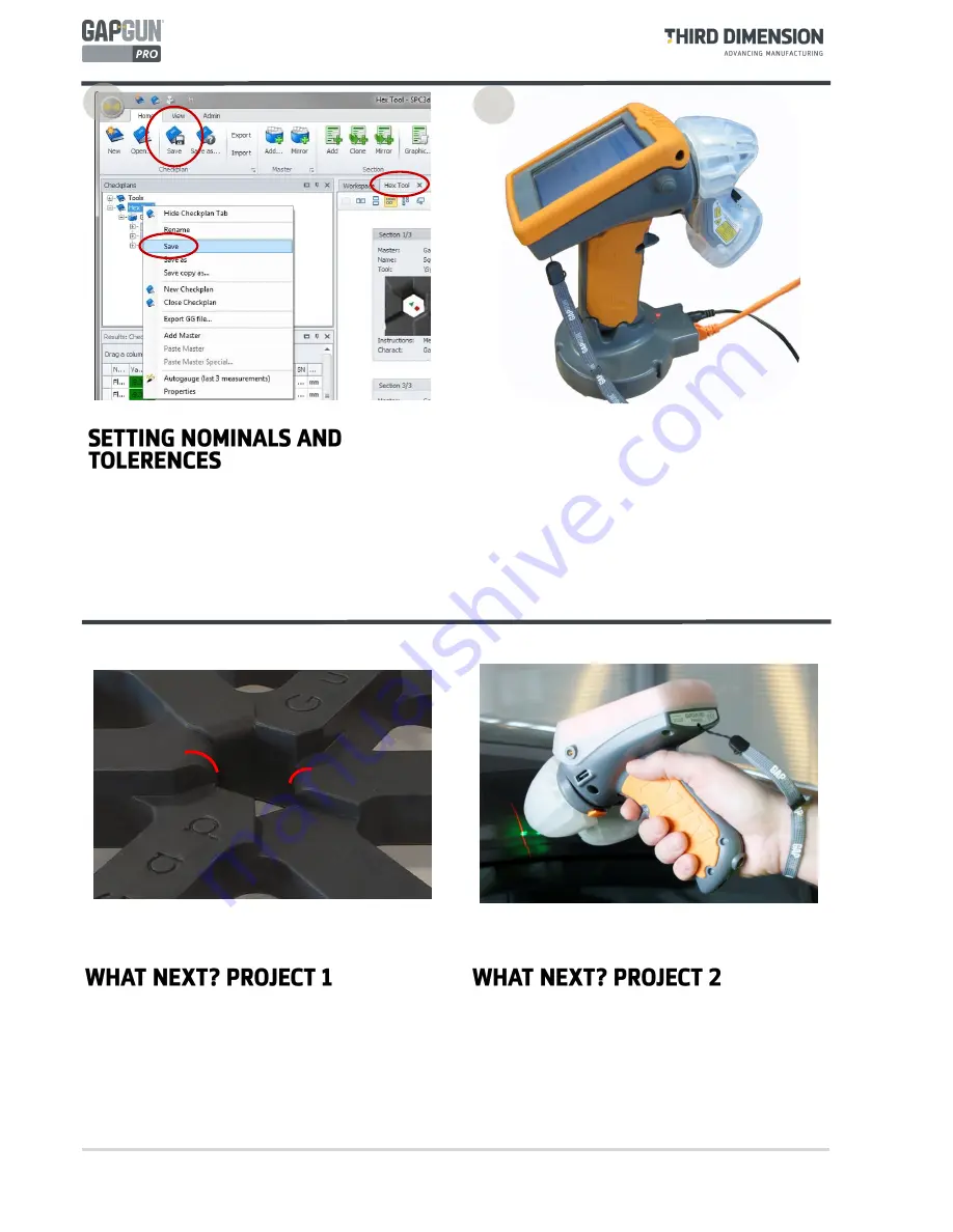 Third Dimension GapGun Pro Operator'S Manual Download Page 22