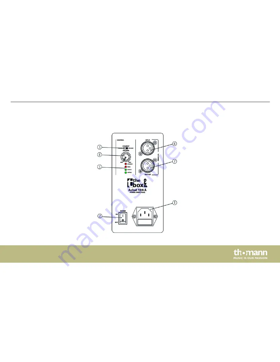 thomann ACHAT 104 A User Manual Download Page 15