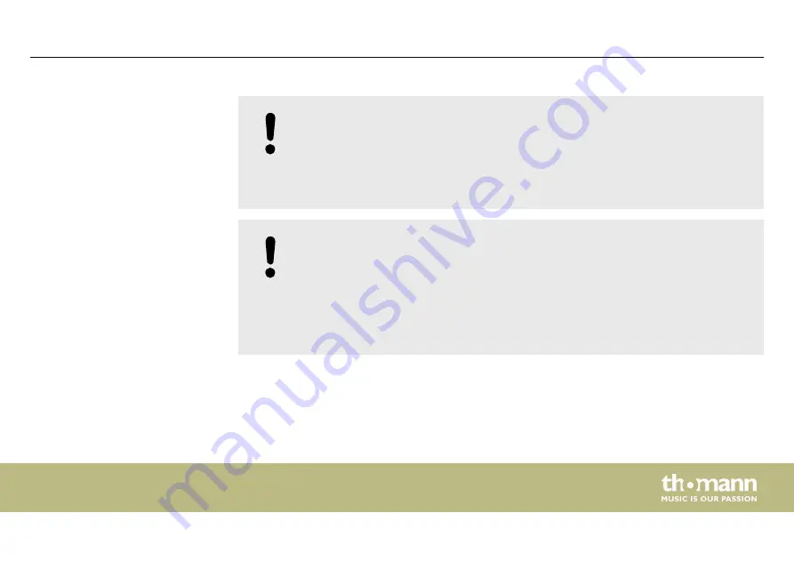 thomann CLB8 User Manual Download Page 17