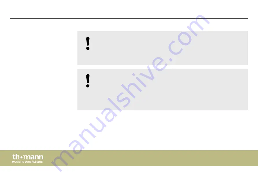 thomann CLB8 User Manual Download Page 18