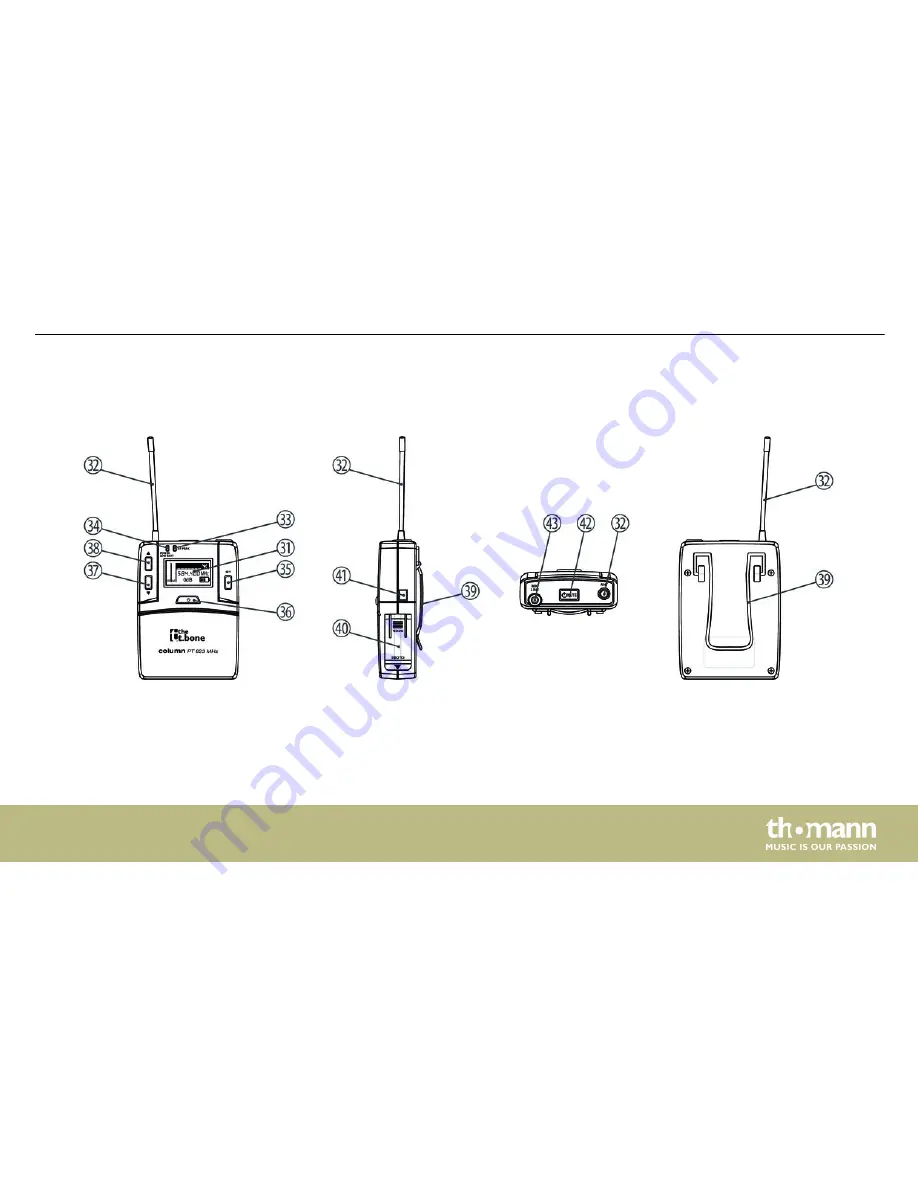 thomann column HT User Manual Download Page 23