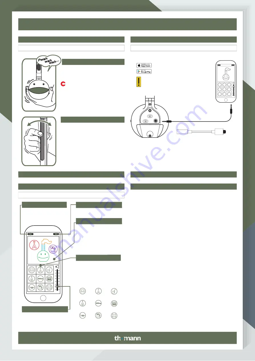 thomann Otamatone Instruction Manual Download Page 2