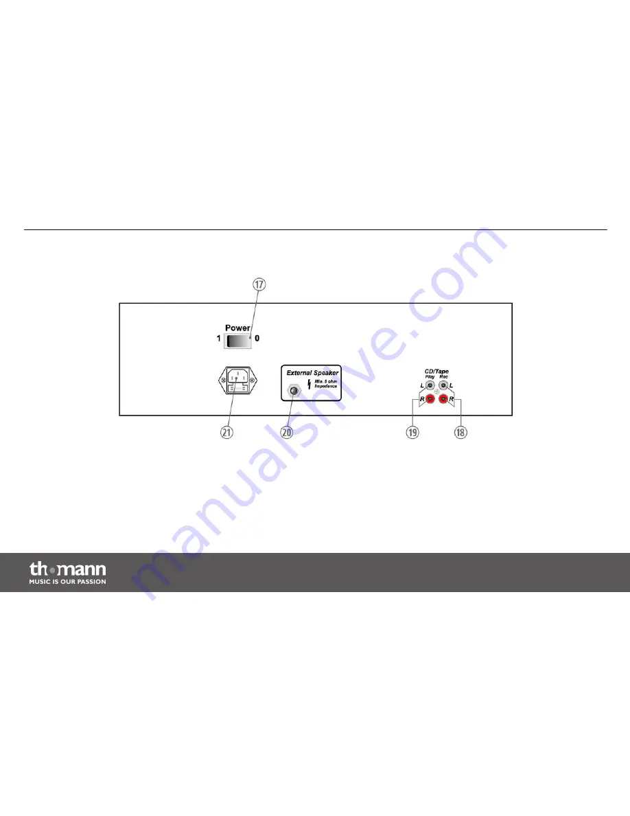 thomann PA 4080 KB Скачать руководство пользователя страница 24