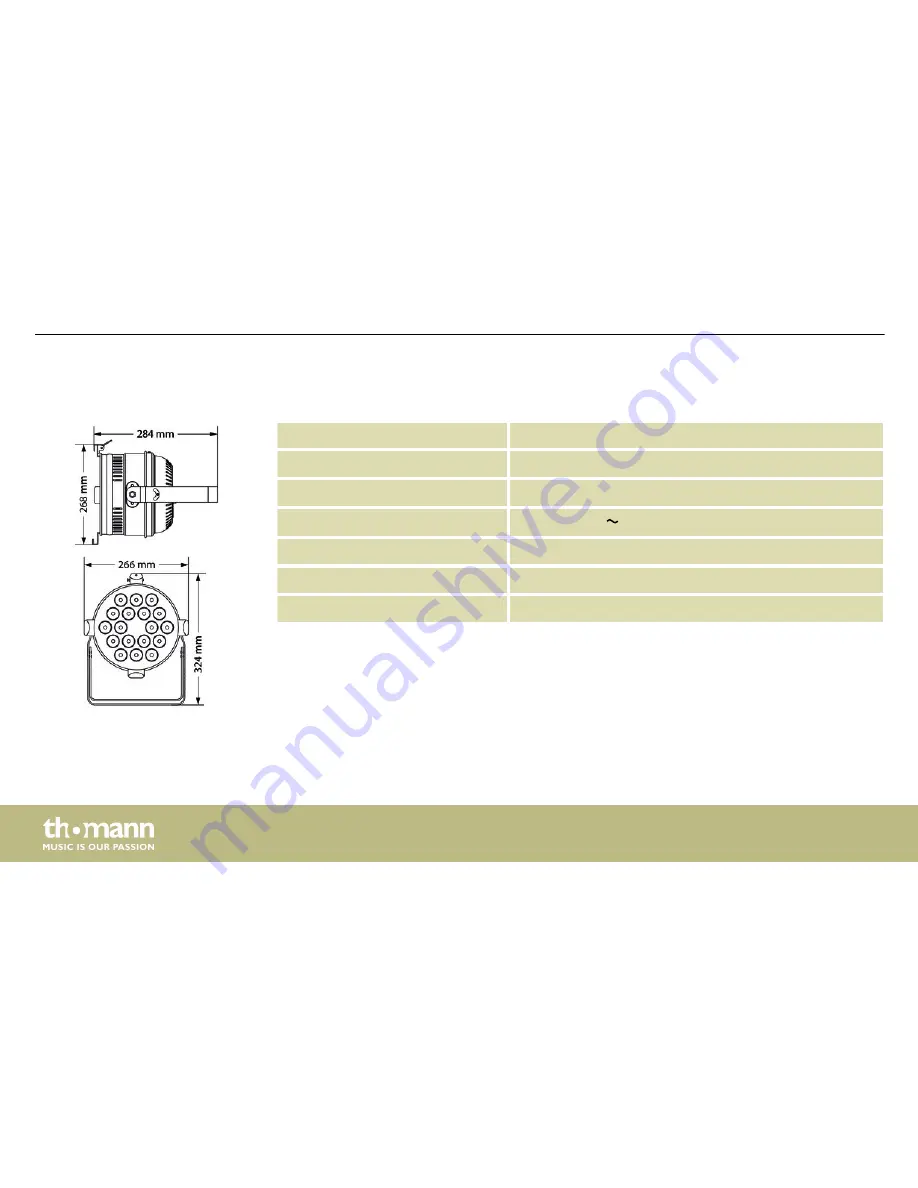 thomann STAIRVILLE 18x10W RGBWA UV User Manual Download Page 62