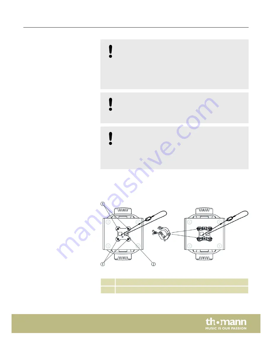 thomann STAIRVILLE Beam Moving Head B2R User Manual Download Page 11