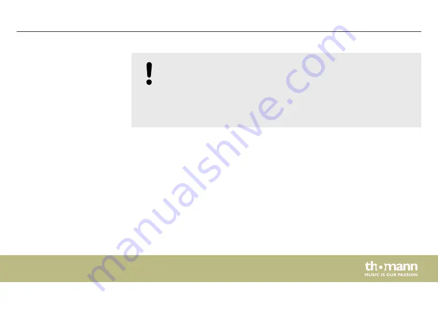 thomann STARVILLE LF-6 User Manual Download Page 19