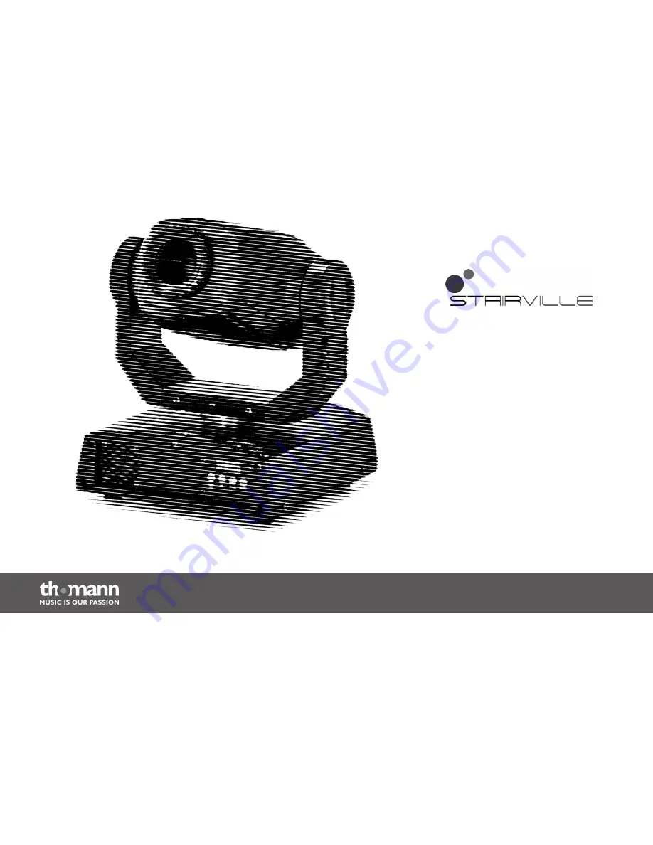 thomann Starville MH-X50+ LED spot User Manual Download Page 1