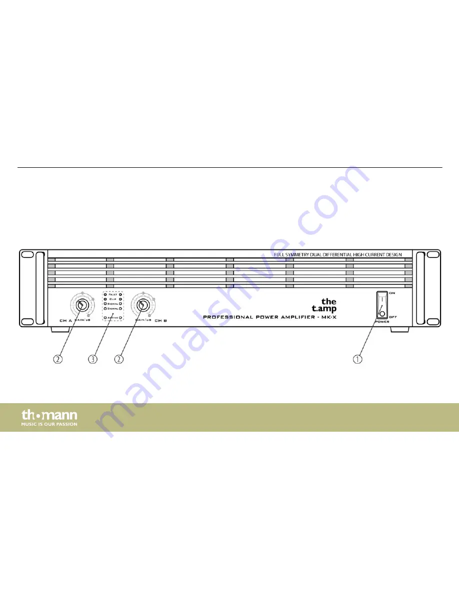 thomann TA 1050 MK-X User Manual Download Page 16