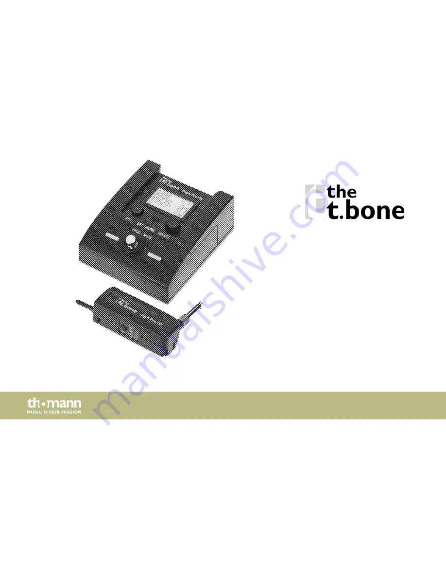 thomann the t.bone GigA Pro User Manual Download Page 1