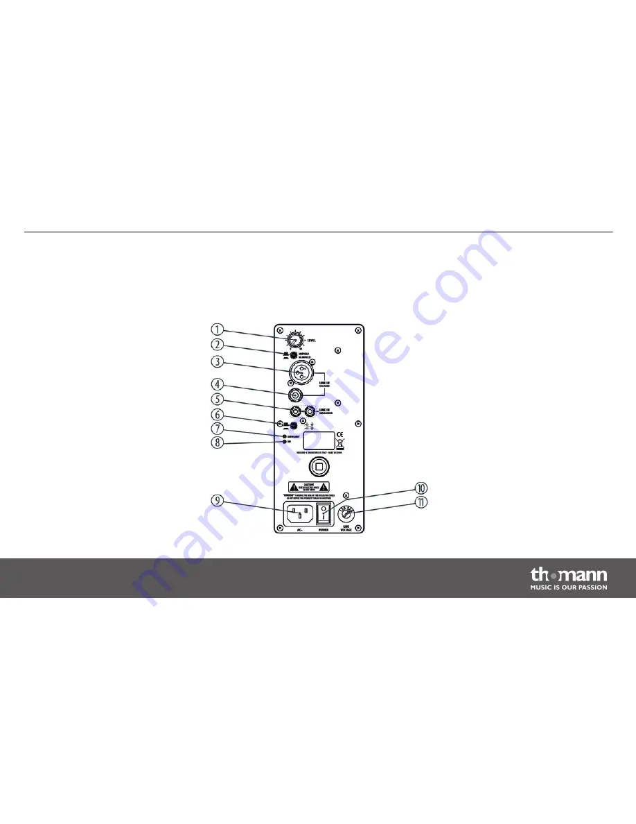 thomann TP 105 MA Скачать руководство пользователя страница 19