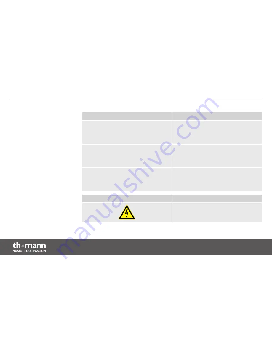 thomann Tri Flood MK II User Manual Download Page 6