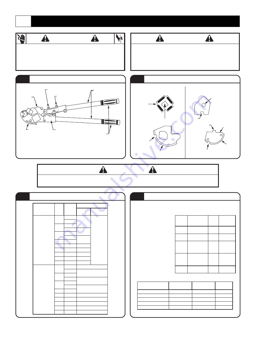 Thomas & Betts TBM6 Instructions Manual Download Page 2