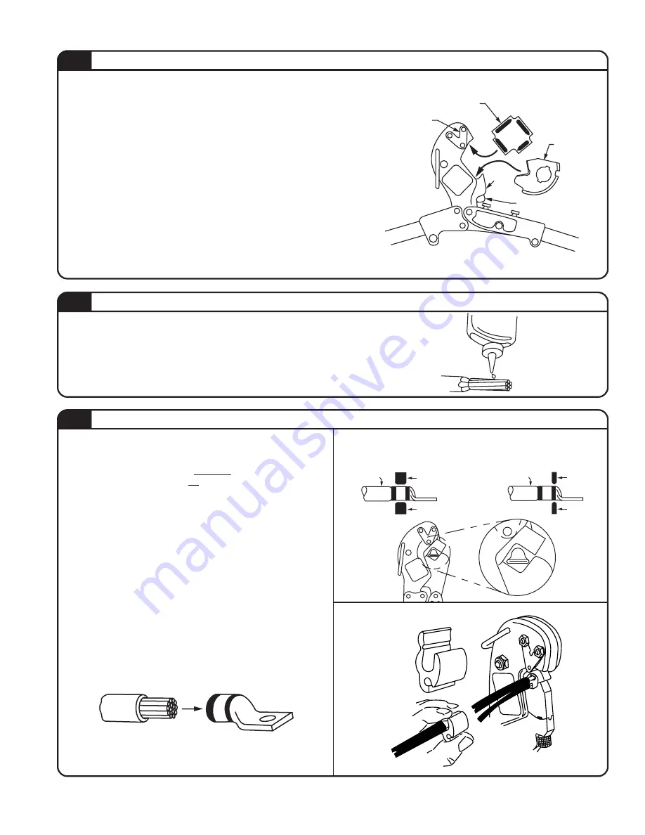 Thomas & Betts TBM6 Instructions Manual Download Page 3