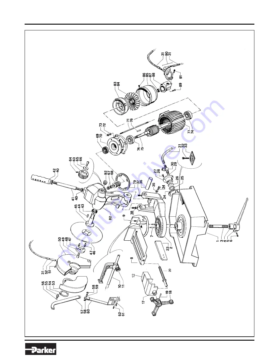 Thomas Cut 250 Use And Maintenance Manual Download Page 15