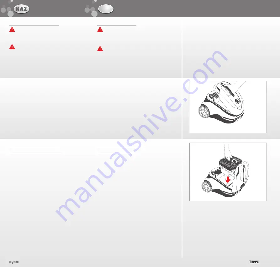 Thomas DryBOX User Manual Download Page 15