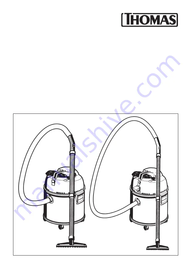 Thomas INOX 1420 Plus Instructions For Use Manual Download Page 1