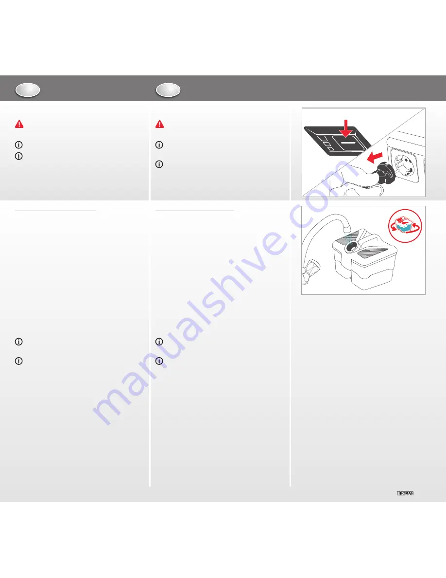 Thomas MISTRAL XS Instructions For Use Manual Download Page 23