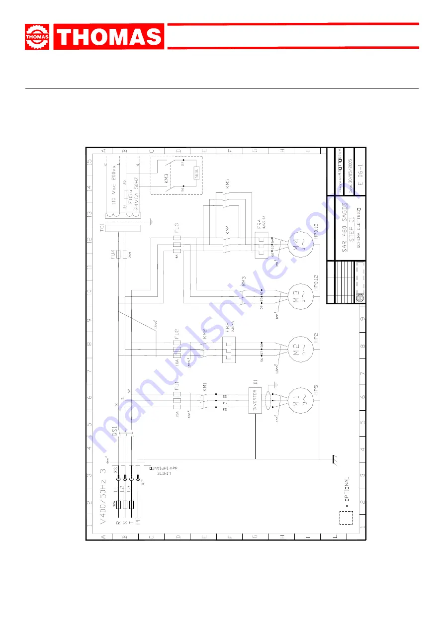 Thomas SAR 460 SA G DIGIT Use And Maintenance Manual Download Page 30