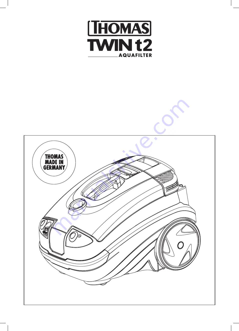 Thomas TWIN t2 AQUAFILTER Скачать руководство пользователя страница 2