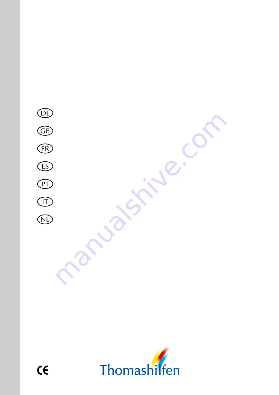 Thomashilfen EASyS Modular User Manual Download Page 1