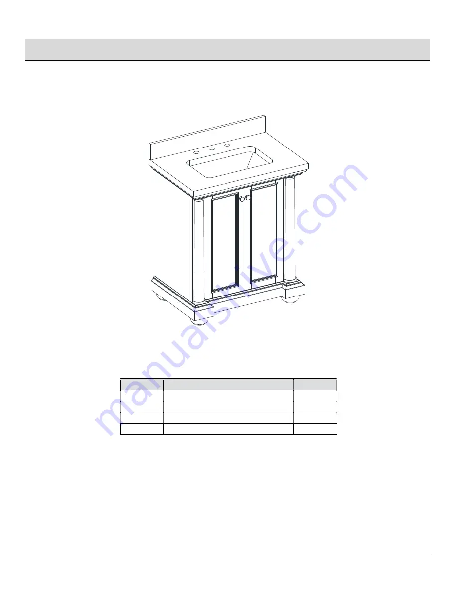 Thomasville Bradford THMSVL30FVJ Use And Care Manual Download Page 5