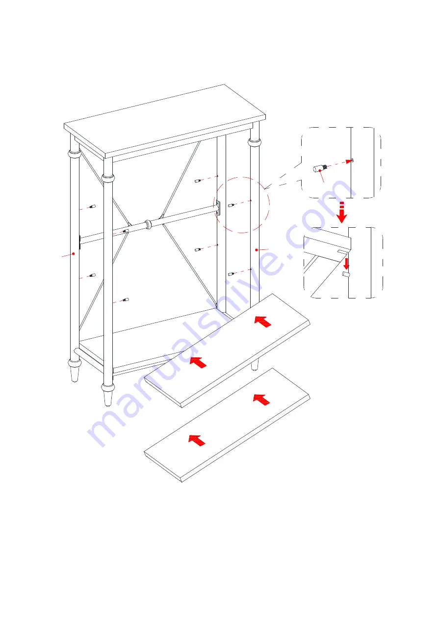 Thomasville Breslyn SPLS-BRBK-TV Manual Download Page 8