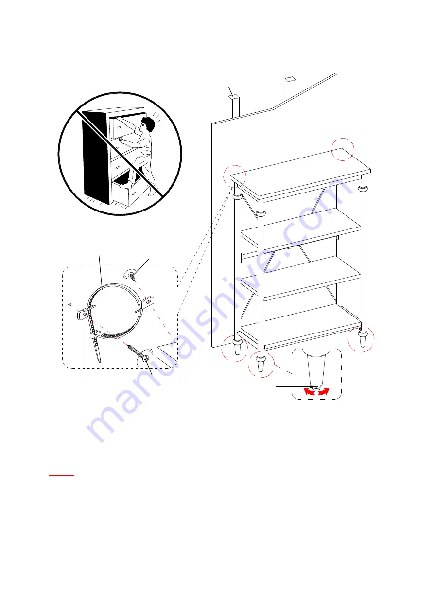 Thomasville Breslyn SPLS-BRBK-TV Manual Download Page 9