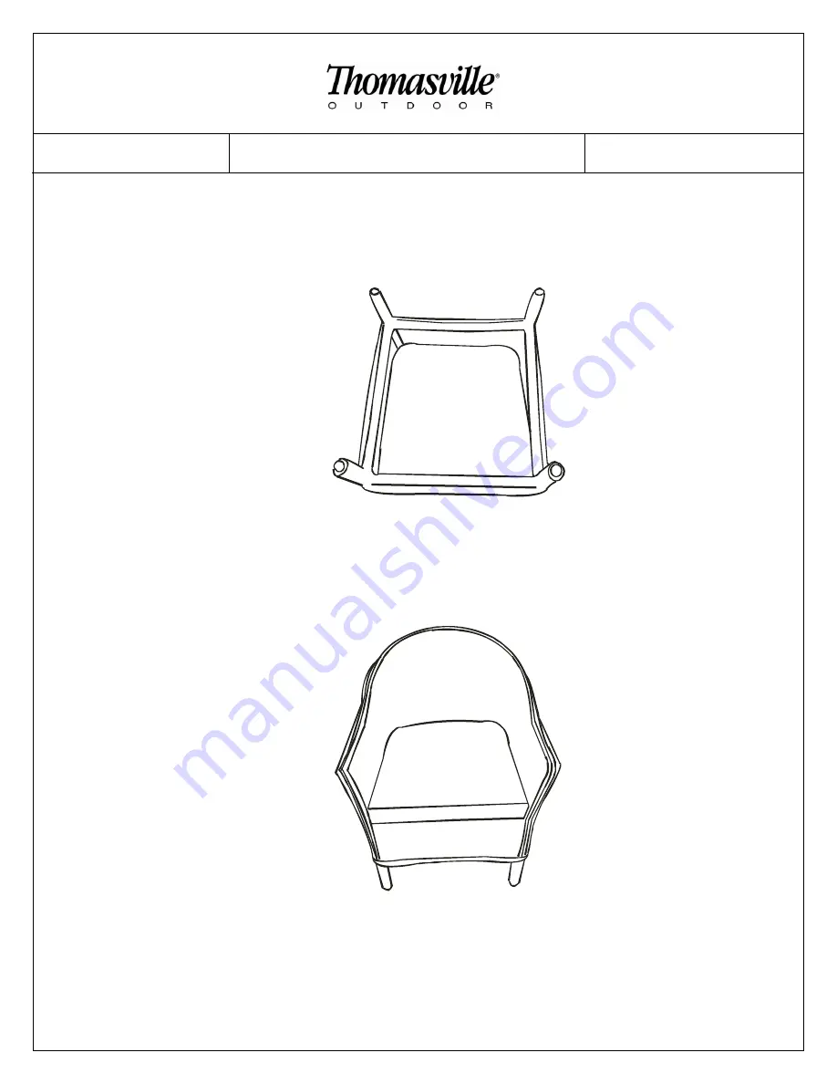 Thomasville FW-ALGCHR-I2 Assembly Instructions Download Page 2