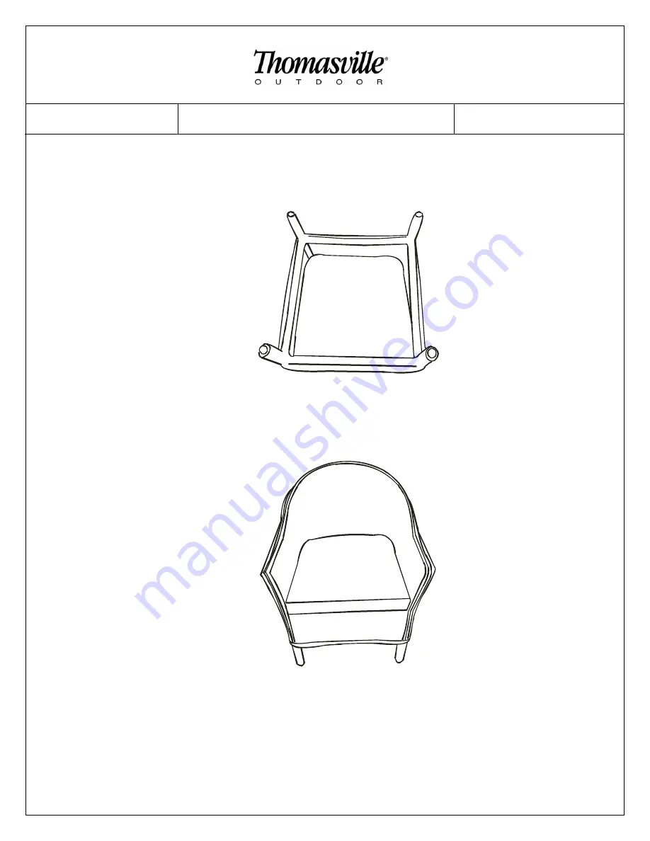 Thomasville FW-ALGCHR-I2 Assembly Instructions Download Page 4