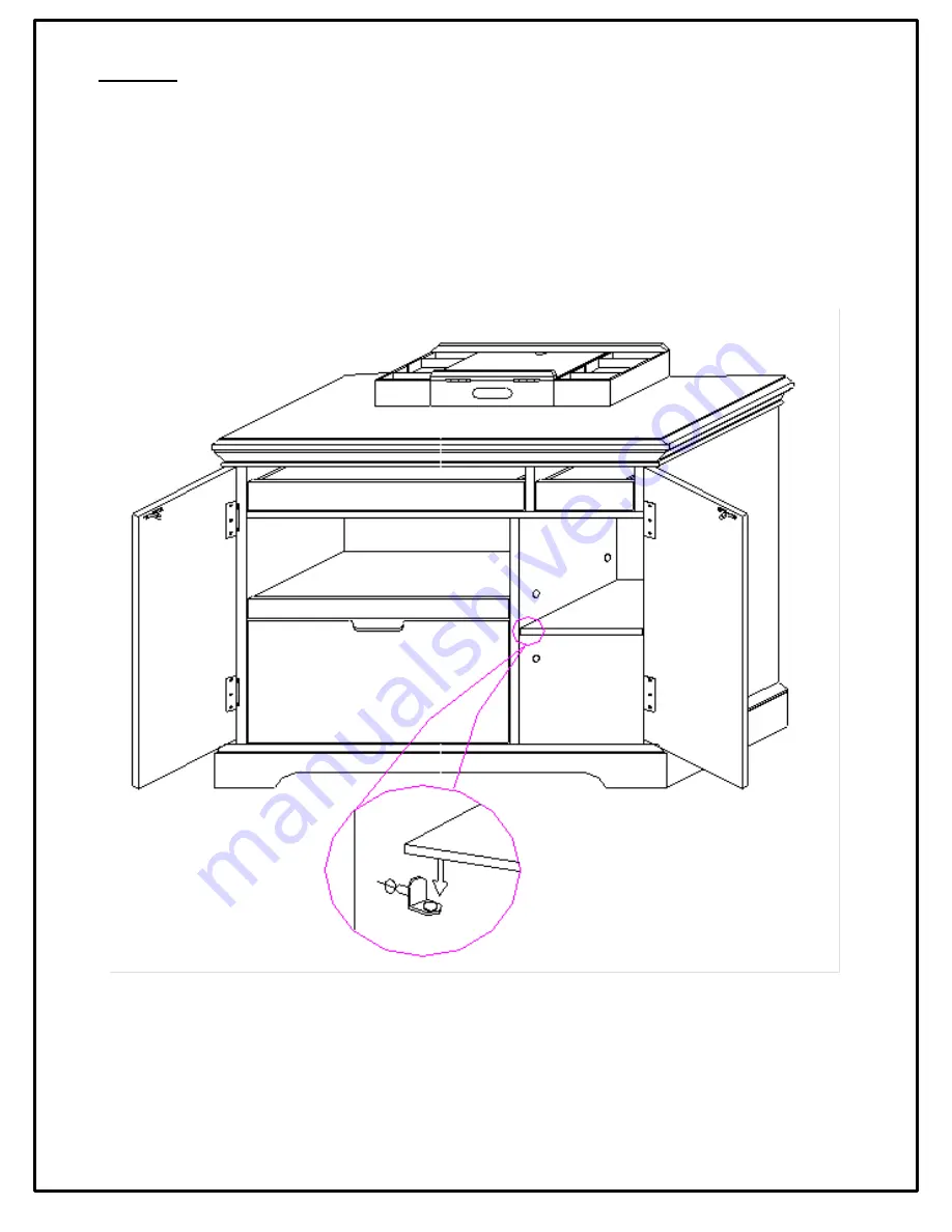 Thomasville Geneva 6278-544 Assembly Instructions Manual Download Page 5