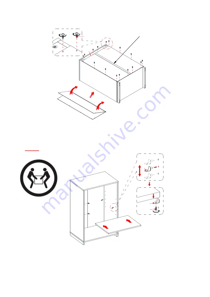 Thomasville Latimer SPLS-LABK-TV Manual Download Page 10