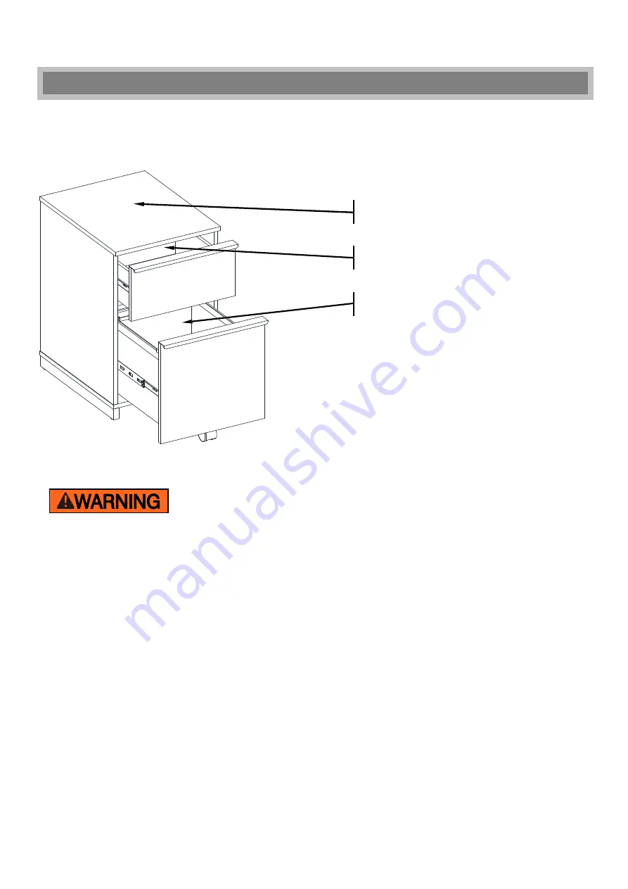 Thomasville Latimer SPLS-LADF-TV Manual Download Page 2