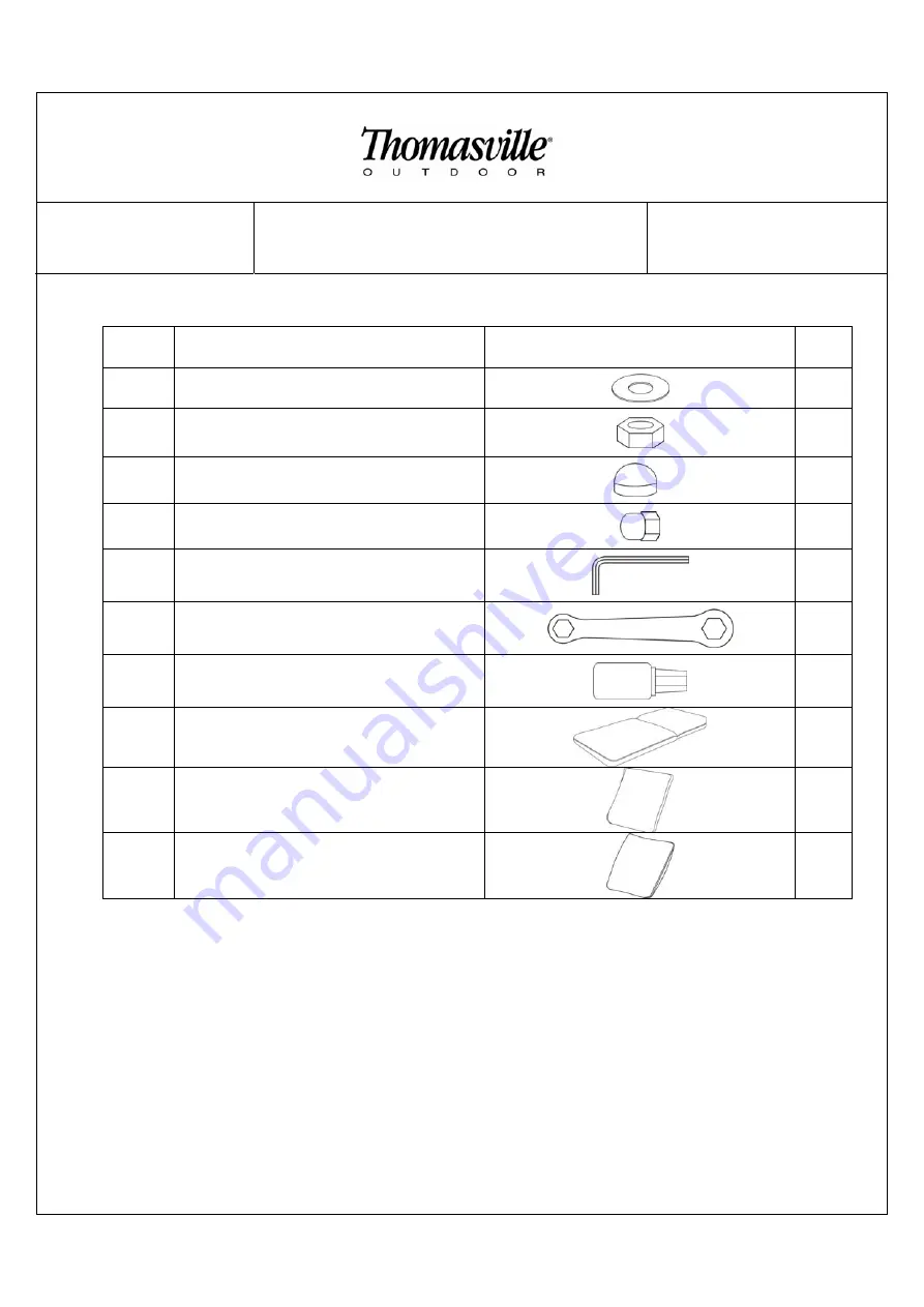 Thomasville Messina 523115 Assembly Instructions Manual Download Page 2