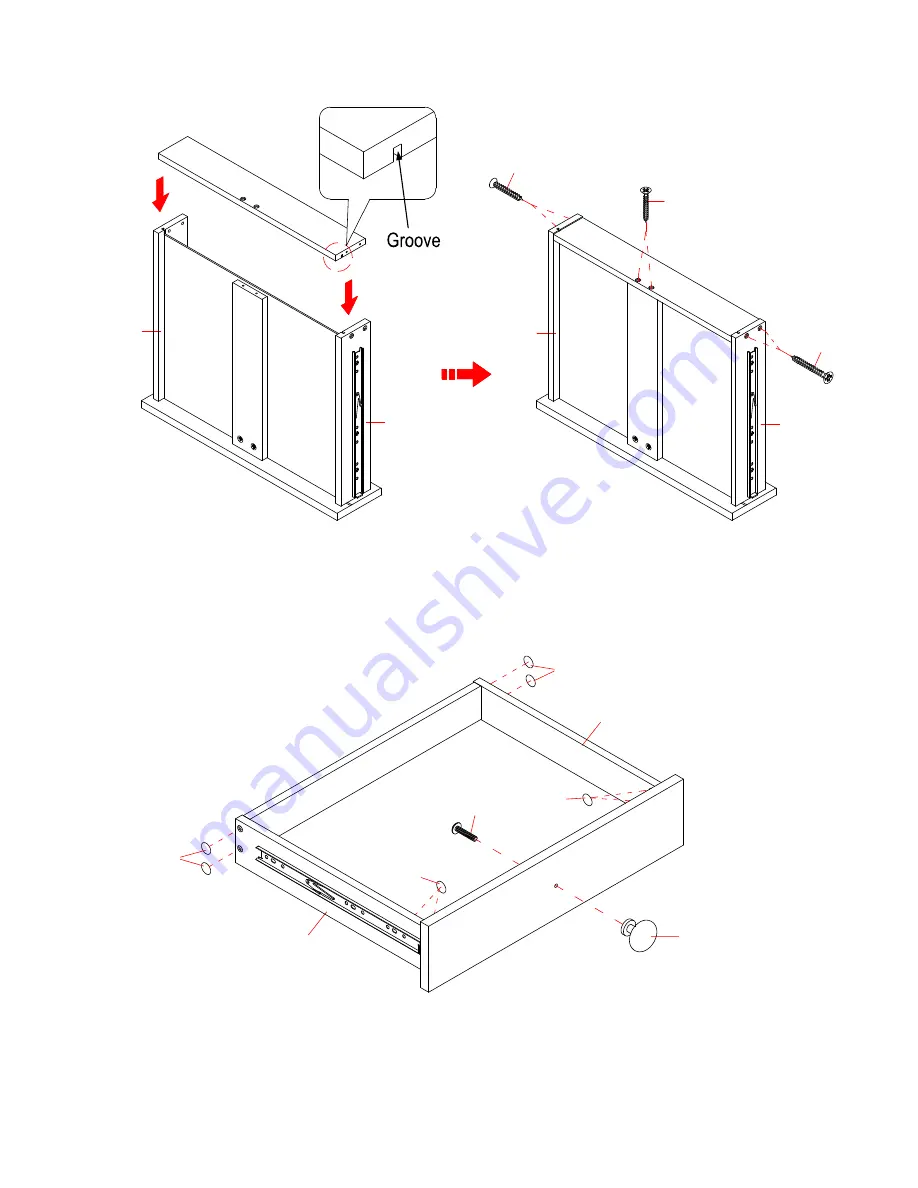 Thomasville Oliver SPCA-OL48D-TV Manual Download Page 9