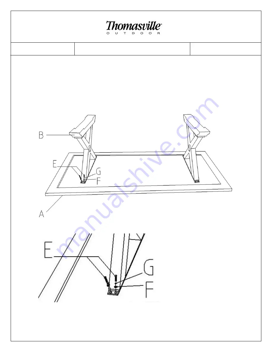 Thomasville Richwood 203074431 Assembly Instructions Manual Download Page 7