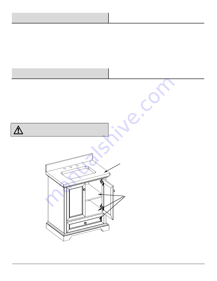 Thomasville THMSVL30AVB Use And Care Manual Download Page 2