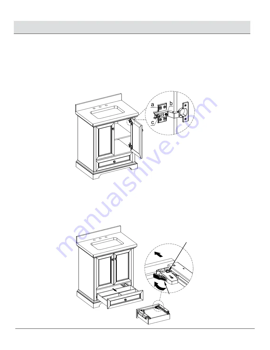 Thomasville THMSVL30AVB Use And Care Manual Download Page 18