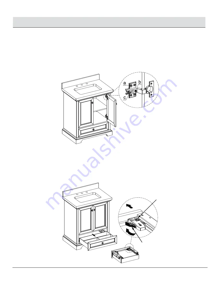 Thomasville THMSVL30AVB Use And Care Manual Download Page 28